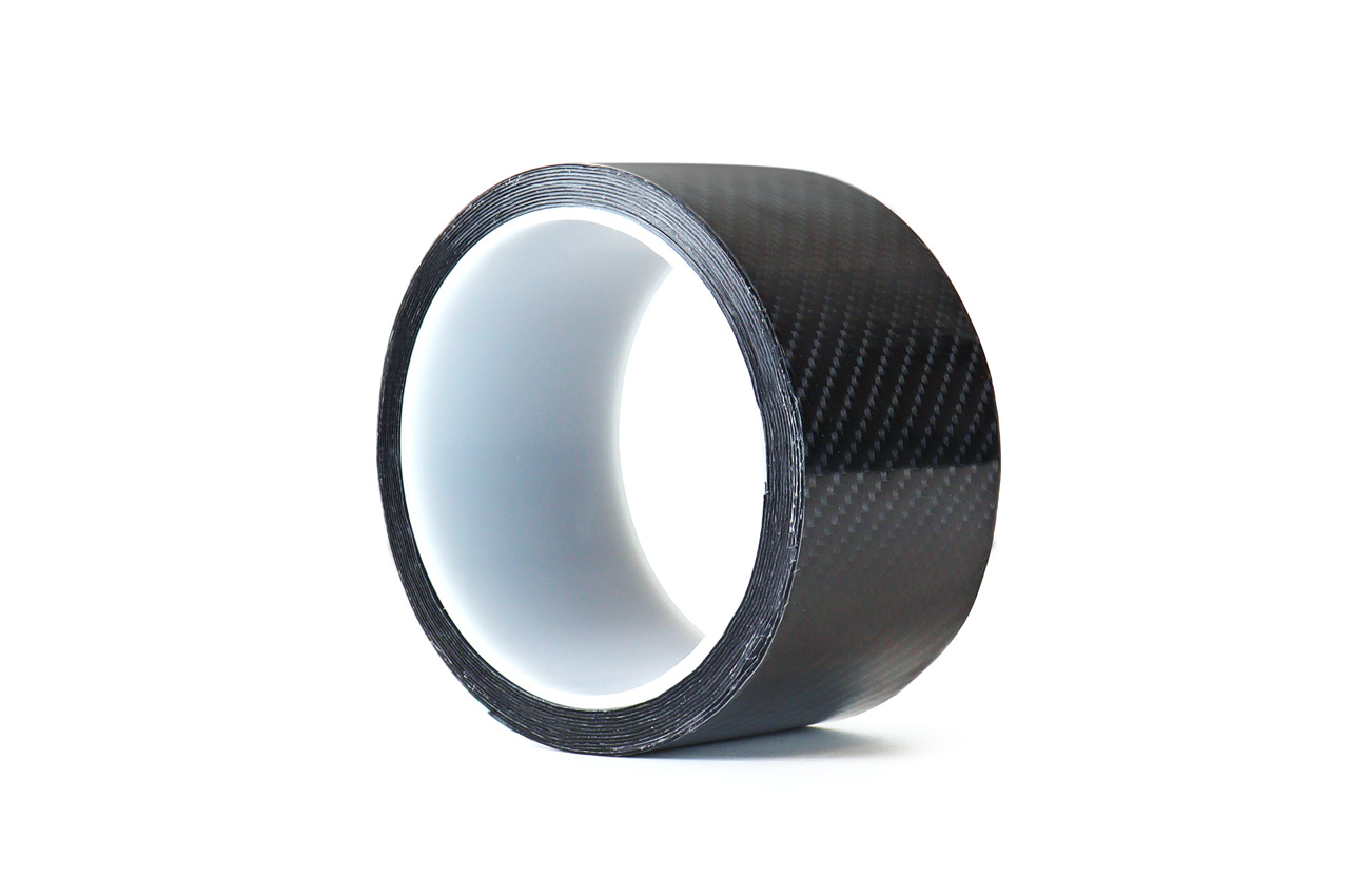 Taśma ochronna carbon czarna 3m x 50mm AMIO-02597 