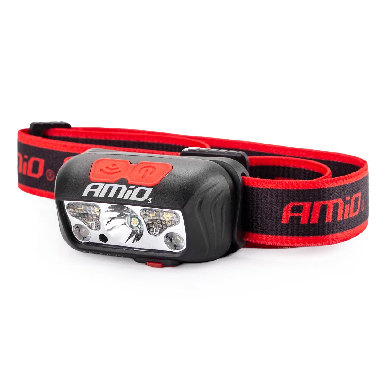 Latarka czołowa LED lampa warsztatowa LH03 AMIO-02825 