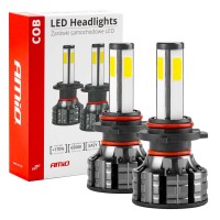 Żarówki samochodowe LED seria COB HB4 6500K AMIO-02847 