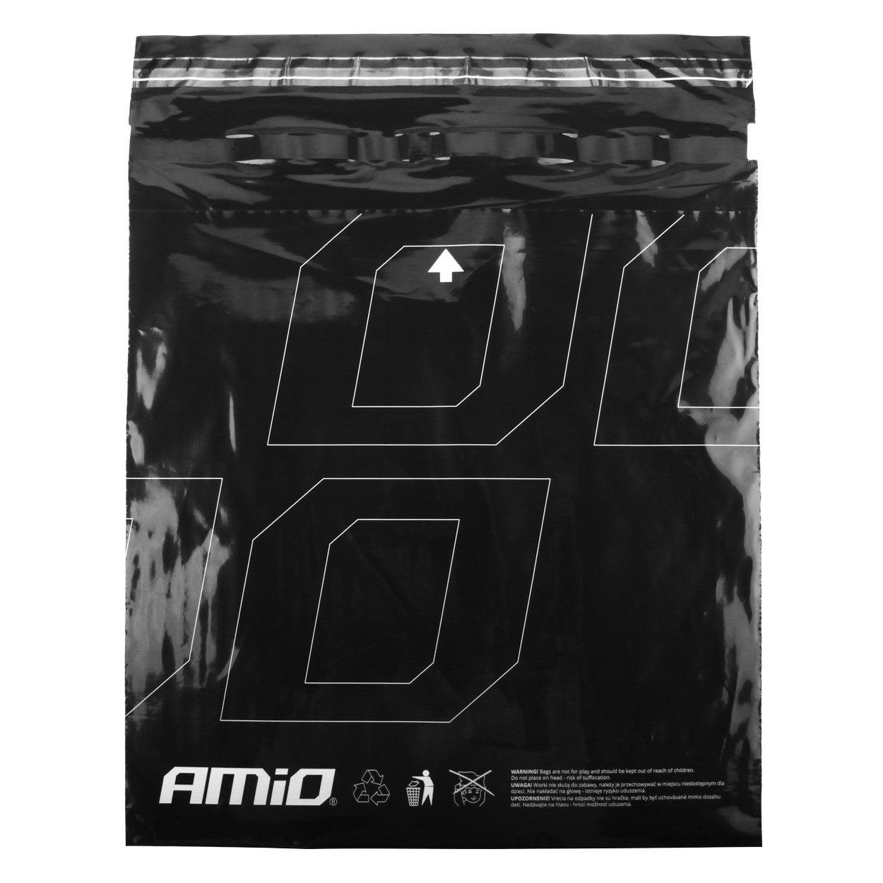 Jednorazowe worki na śmieci do samochodu 25 szt. AMIO-02872 