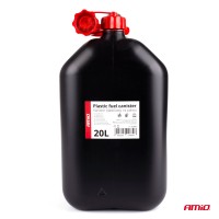 logo Kanister plastikowy, czarny 20L