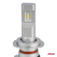 logo Żarówki samochodowe LED seria X1 H7 6500K Canbus AMIO-02966