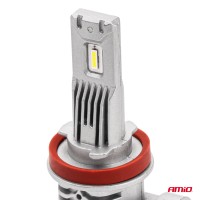 logo Żarówki samochodowe LED seria X1 H8 H9 H11 6500K Canbus AMIO-02967