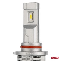 logo Żarówki samochodowe LED seria X1 HB3 9005/HIR1 9011/H10 6500K Canbus AMIO-02968