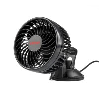 Wiatrak samochodowy wentylator z przyssawką 12V AMIO-03001 