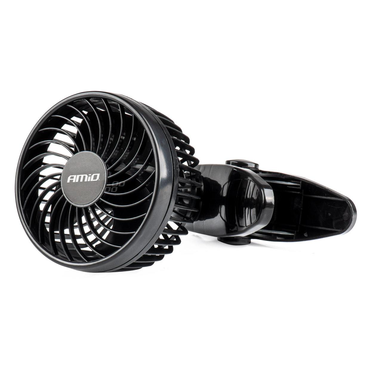 Wiatrak samochodowy wentylator z klipsem 24V AMIO-03006 