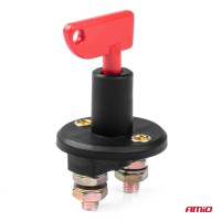 logo Wyłącznik odłącznik prądu akumulatora hebel 12V 24V AMIO-03023