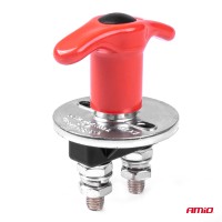 logo Wyłącznik odłącznik prądu akumulatora hebel 12V 24V AMIO-03024