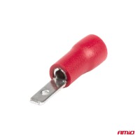 logo Konektory izolowane męskie płaskie 2.8mm 0.5-1.5mm2 10A 10 szt. AMIO-03064