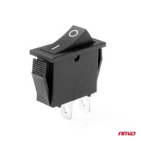 logo Włącznik przełącznik prostokątny ON OFF 12V AMIO-03081