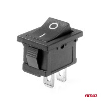 logo Włącznik przełącznik prostokątny ON OFF 12V 24V AMIO-03082