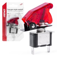 Włącznik przełącznik TOP GUN podświetlany AMIO-03095 