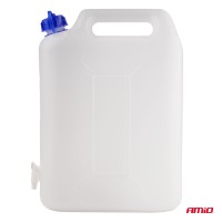 logo Kanister zbiornik plastikowy na wodę z kranem 20L AMIO-03204
