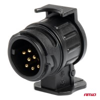 logo Przejściówka adapter redukcja gniazda 13/7 AMIO-03210