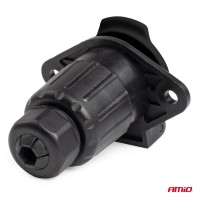 logo Gniazdo przyczepy 7 PIN Typ N 24V TIR AMIO-03221
