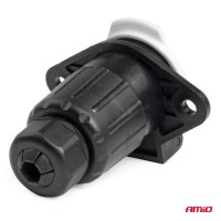 logo Gniazdo przyczepy 7 PIN typ S 24V TIR AMIO-03223
