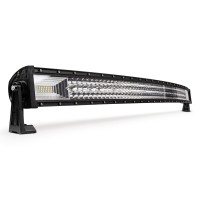Lampa robocza panelowa LED BAR zakrzywiona AWL47 729W 130cm 58320lm 12V 24V AMIO-03258 