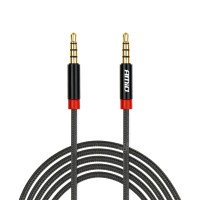 Kabel AUX MINI JACK 3,5mm oplot 200cm AMIO-03270 