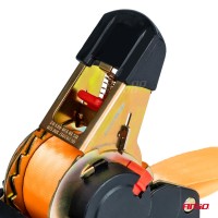 logo Pas transportowy z automatycznym zwijaczem 640kg 25mm 3,5m J-TYPE AMIO-03319