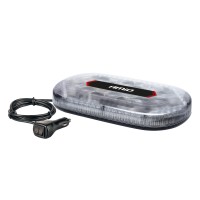 Belka ostrzegawcza LED 33cm magnes homologacja R65 R10 12-24V AMIO-03336 