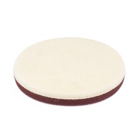 Pad polerski wełniany futro polerskie hard twardy na rzep 125 mm AMiO-03706 