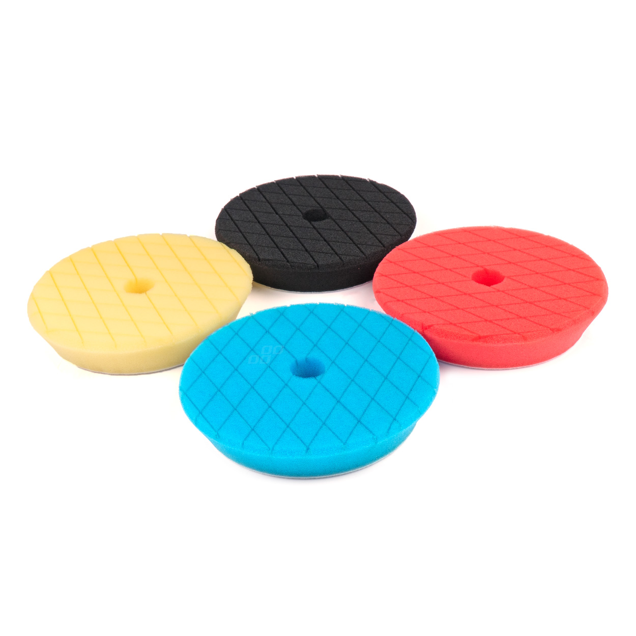 Zestaw do polerowania gąbki polerskie 4 szt. 125 mm/ 150 mm AMIO-03711 