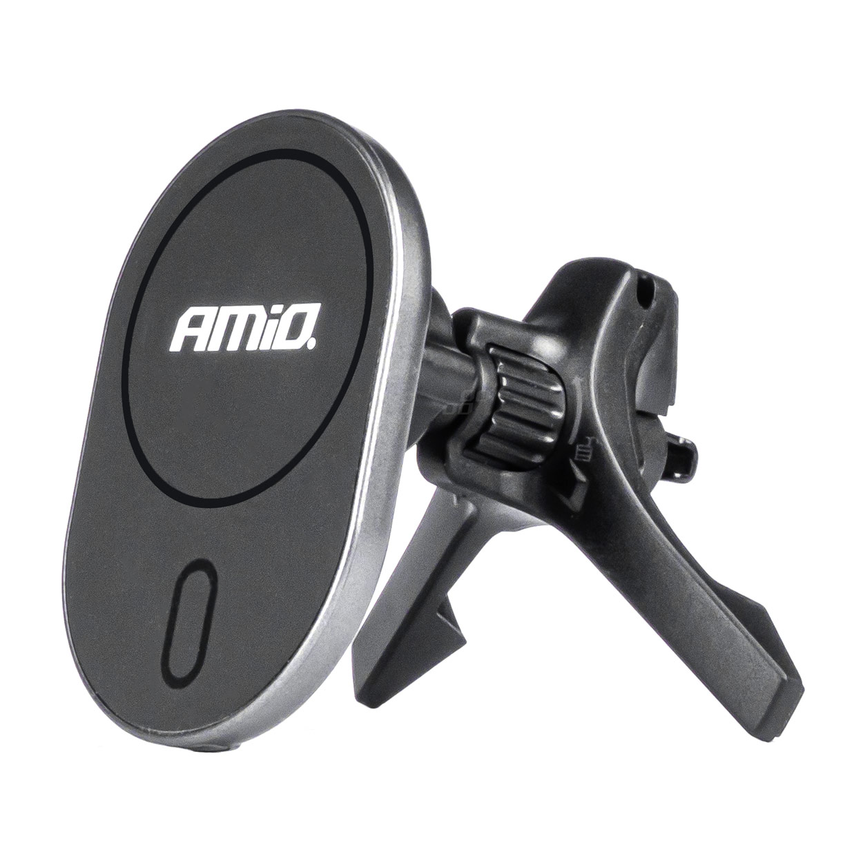 Uchwyt do samochodu na telefon z ładowarką indukcyjną do kratki My Mag 15W AMIO-03770 