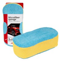 Gąbka do mycia auta samochodu z mikrofibry AMIO-03840 