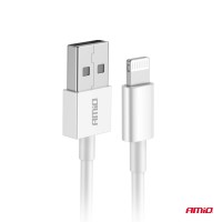 logo Kabel do ładowania USB-A - LIGHTNING IPHONE 2A 100cm FullLINK AMIO-03895