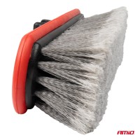 logo Szczotka teleskopowa przepływowa do mycia samochodu auta 141-240 cm AMIO-03951