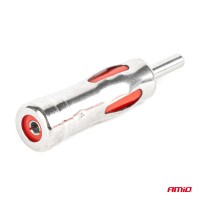 logo Adapter antenowy redukcja wtyk ISO DIN prosty AMIO-03965