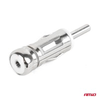 logo Adapter antenowy redukcja wtyk ISO DIN prosty AMIO-03966