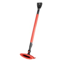 Szczotka zmiotka skrobaczka do szyb śniegu lodu teleskopowa ze ściągaczką wody 98-134 cm AMIO-04147 