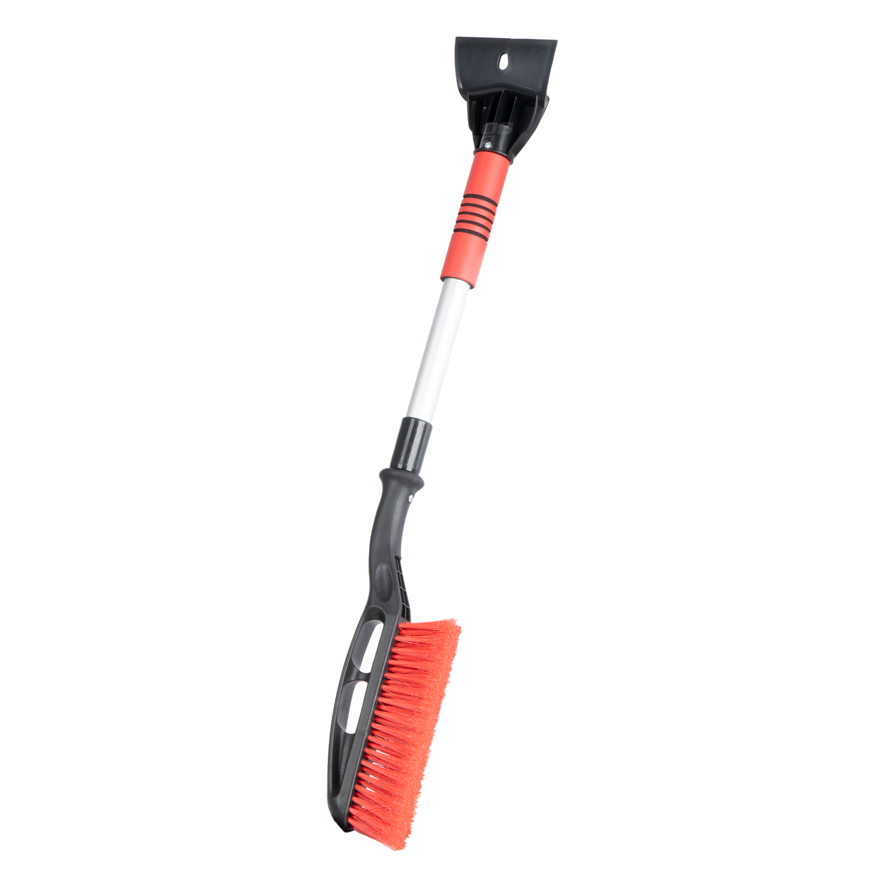 Szczotka zmiotka skrobaczka do szyb śniegu lodu teleskopowa 75-94cm AMIO-04150 