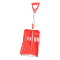 Wysuwana łopata do śniegu odśnieżania z aluminiowym ostrzem 71-91cm AMIO-04151 