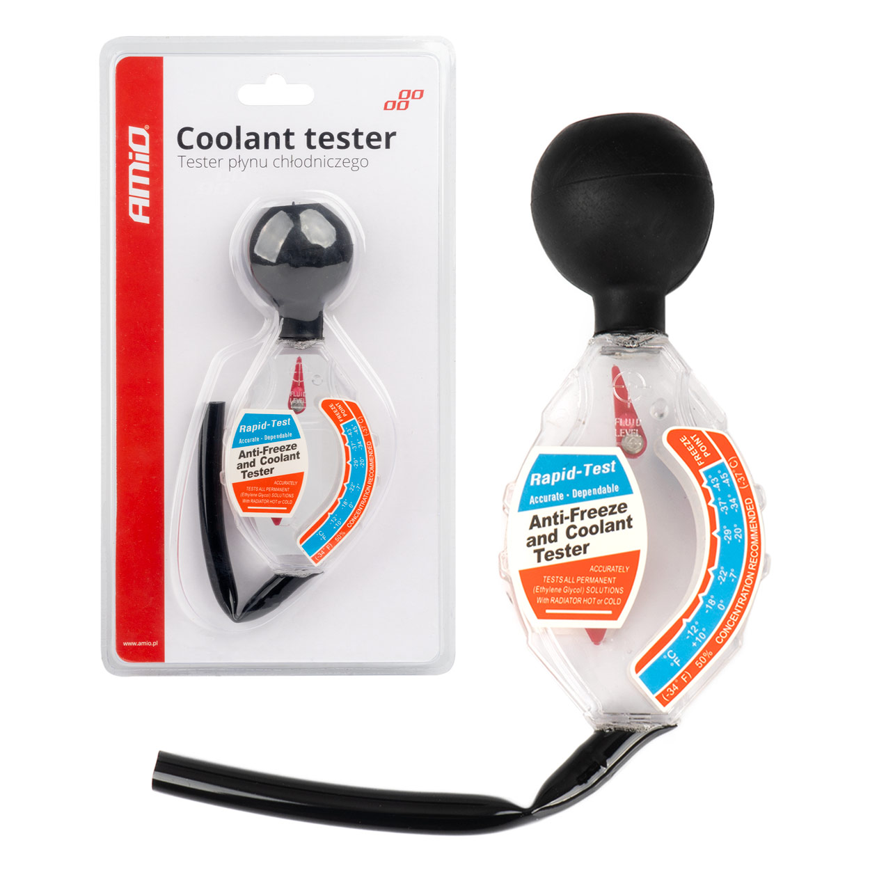 Tester płynu chłodniczego AMIO-04276 