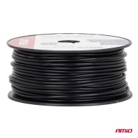 logo Przewód jednożyłowy czarny CCA 1x1.5mm2 50m 7.5A 12/230V AMIO-04455