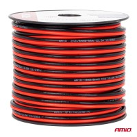 logo Kabel głośnikowy dwużyłowy CCA 2x2.5mm2 50m 12.5A AMIO-04460