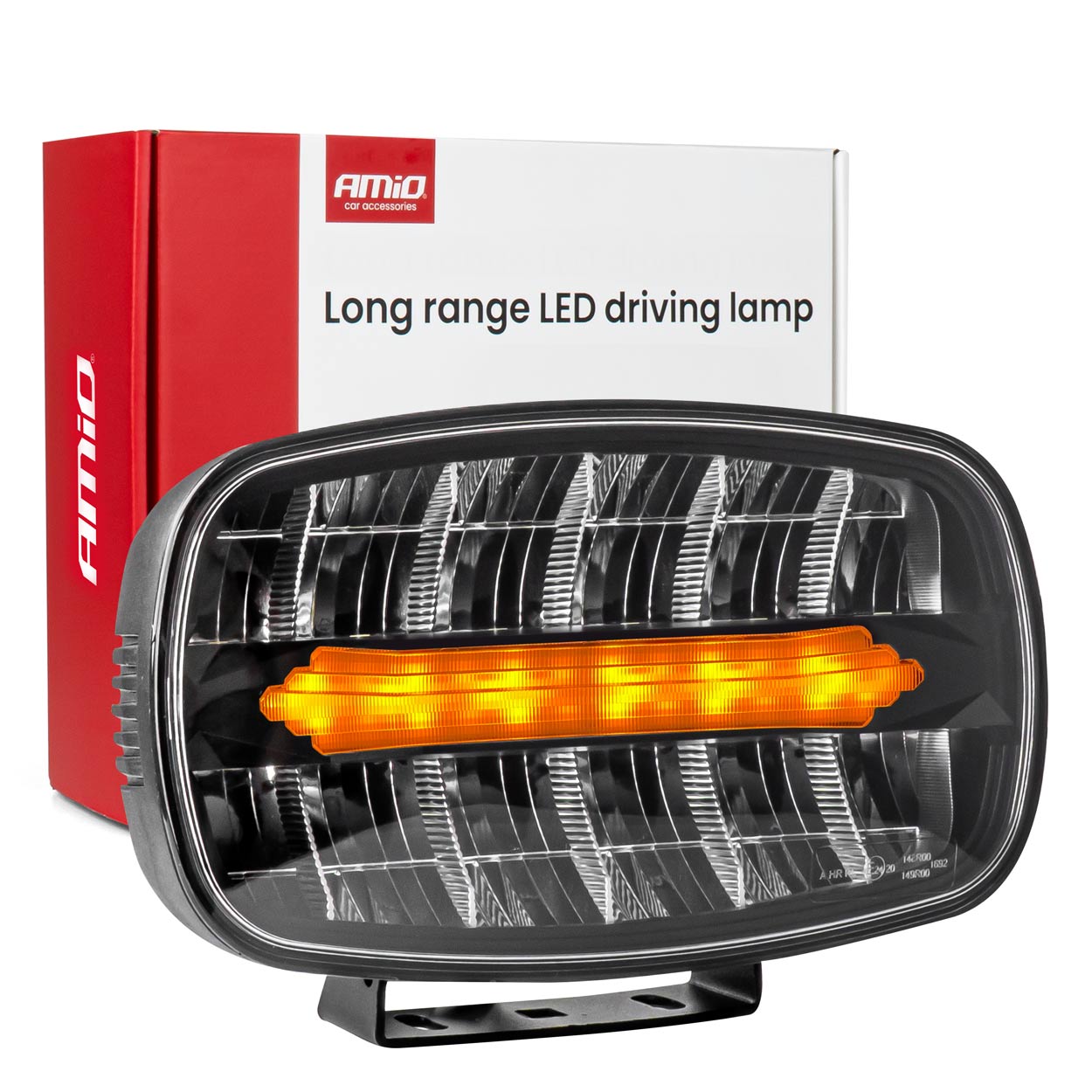 Reflektor drogowy dalekosiężny LED z funkcją świateł pozycyjnych 109W 12V 24V AMIO-04535 