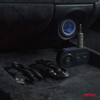 logo Odbiornik bluetooth na mini jack AUX AMIO-04658