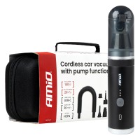 Odkurzacz bezprzewodowy bezszczotkowy z funkcją pompki 100W 20kPa USB-C AMIO-04785 