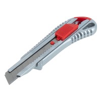 Nożyk uniwersalny aluminiowy 100x18x0,5mm AMIO-04814 