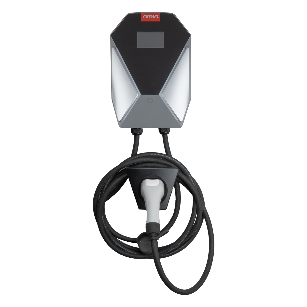 Ścienna ładowarka samochodu elektrycznego EV wallbox trójfazowa 22kW 32A 400V AMIO-04843 