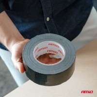 logo Taśma techniczna czarna 48mm x 15m x 0,19mm AMIO-04849