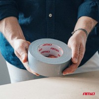 logo Taśma techniczna szara 48mm x 50m x 0,19mm AMIO-04852