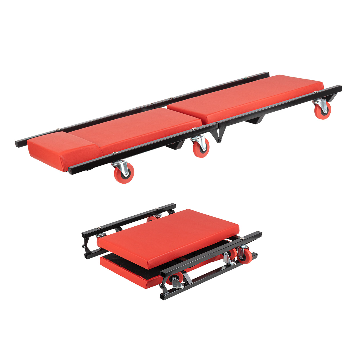 Leżanka warsztatowa składana 102cm AMIO-04900 