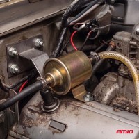 logo Elektryczna przepływowa pompa do paliwa 8mm 12V AMIO-04924