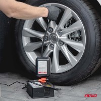 logo Zestaw naprawczy do opon z kompresorem 31mm 12V AMIO-04930