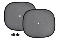 Osłony 2 szt 44x38cm boczne zasłony przeciwsłoneczne AMIO-01537 