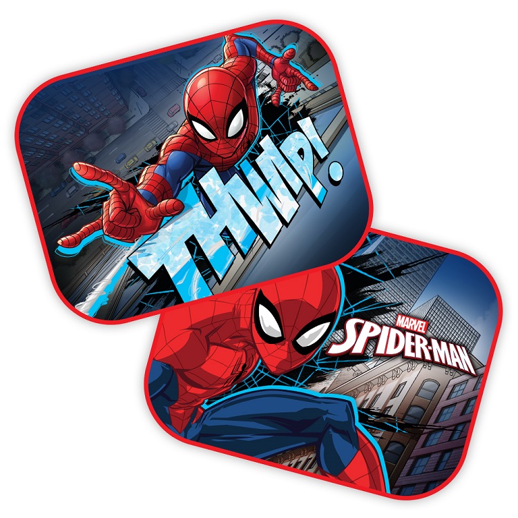 Zasłonki boczne 2 szt 44*35cm SPIDER MAN 